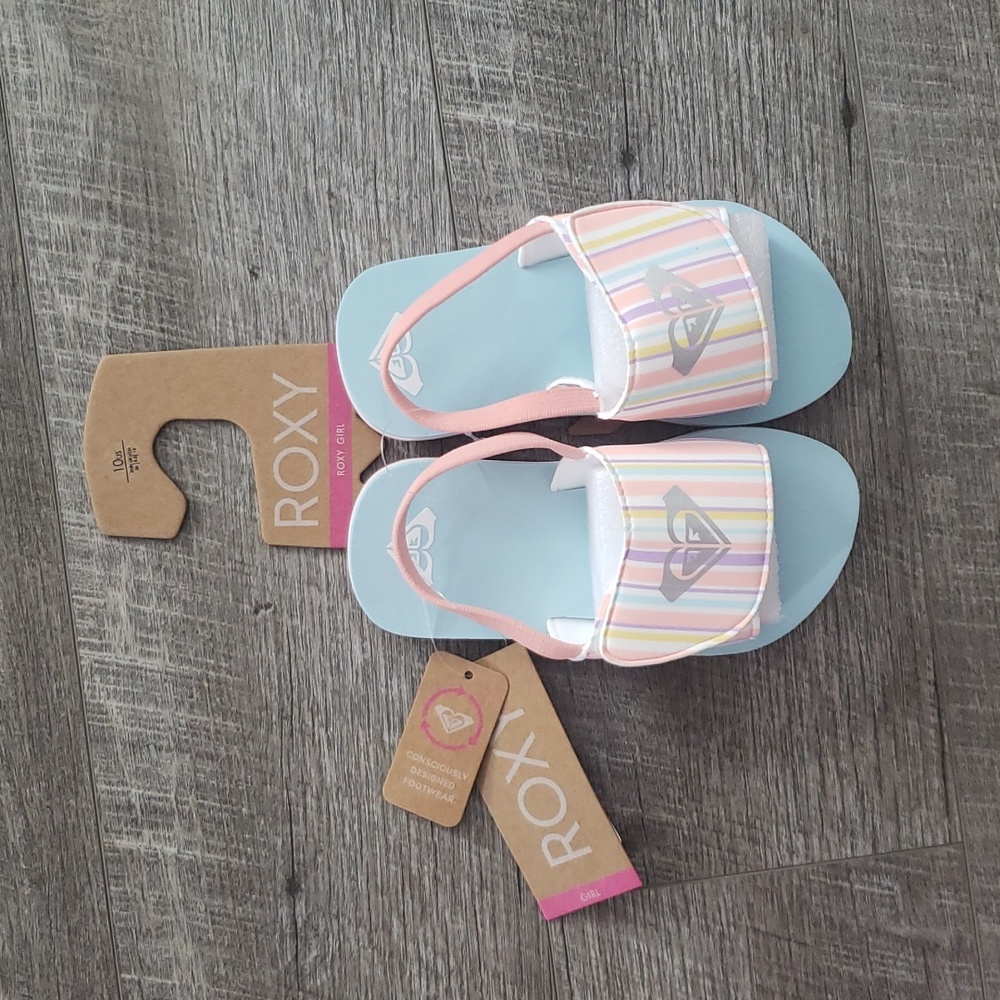 Roxy Sz 10 Toddler Sandals NWT'S